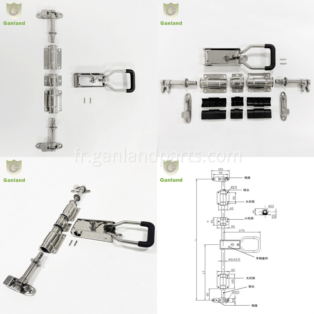 Cam Door Lock For Refrigerated Truck